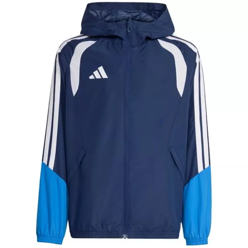 adidas Tiro 26 Competition All Weather vaikiška striukė Team Navy Blue/White 164cm