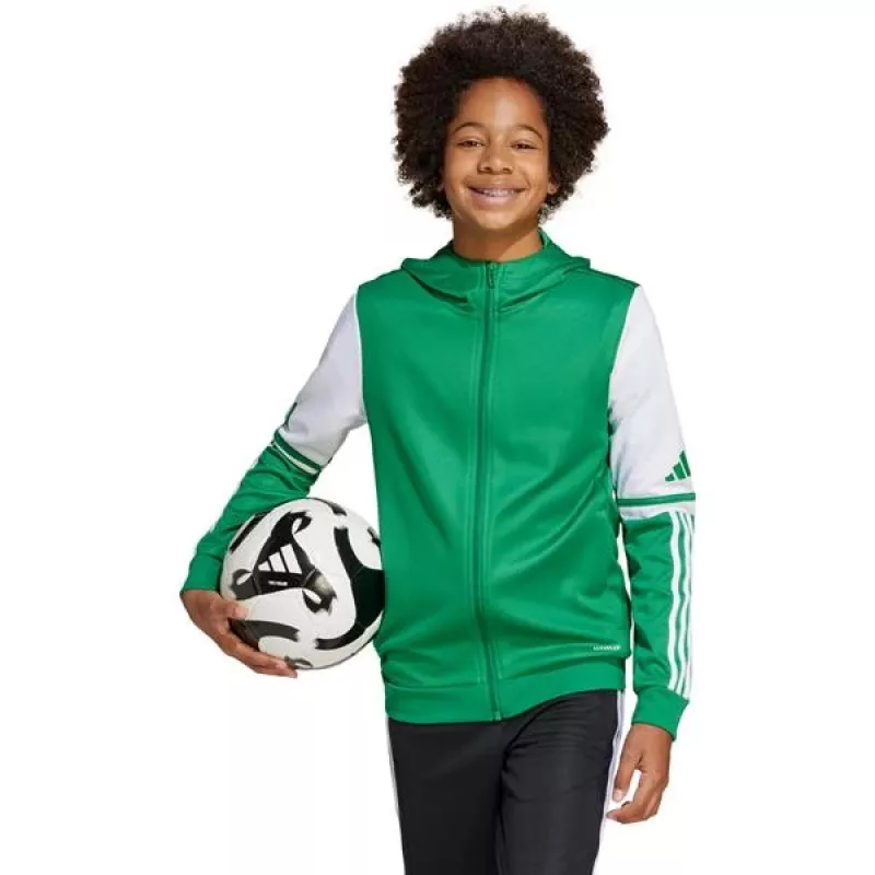 adidas Squadra 25 vaikiškas gobtuvas Green/White 152cm