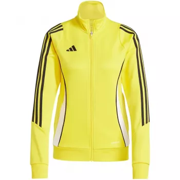 adidas Tiro 24 moterų treniruočių megztinis Semi Solar Yellow IR9498 S