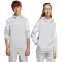 adidas Squadra 25 vaikiškas gobtuvas su užtrauktuku pilkas JD4808 140cm