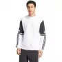 adidas Squadra 25 Sweat Crew vyriškas megztinis baltas/juodas 2XL