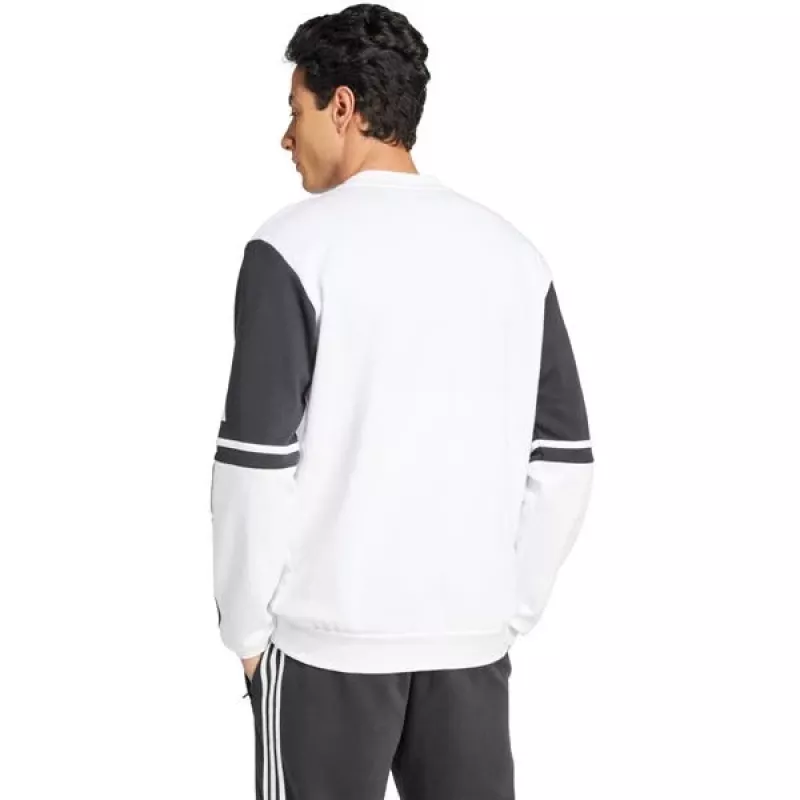 adidas Squadra 25 Sweat Crew vyriškas megztinis baltas/juodas 2XL