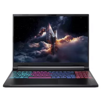Acer Nitro V 16S žaidimų nešiojamasis kompiuteris - Intel Core 7 240H, 16 colių WQXGA 165Hz, 32GB DDR5, 1TB SSD, NVIDIA GeForce RTX 5060, be OS, Obsidian Black