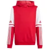 adidas Squadra 25 vaikų megztinis su gobtuvu Team Power Red JD4805 140cm