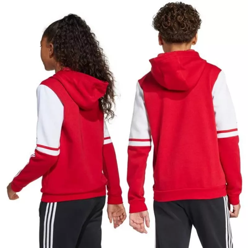 adidas Squadra 25 vaikų megztinis su gobtuvu Team Power Red JD4805 140cm