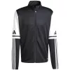 adidas Squadra 25 treniruočių viršus vyrams 1/4 užtrauktuku, juodas/baltas, 2XL