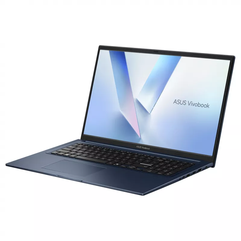 ASUS Vivobook 17 X1704MA-ISSAU203W nešiojamas kompiuteris, 17,3 colio Full HD IPS, Intel Core 5 315, 16GB DDR5, 512GB SSD, Windows 11 Home, prancūziška AZERTY klaviatūra