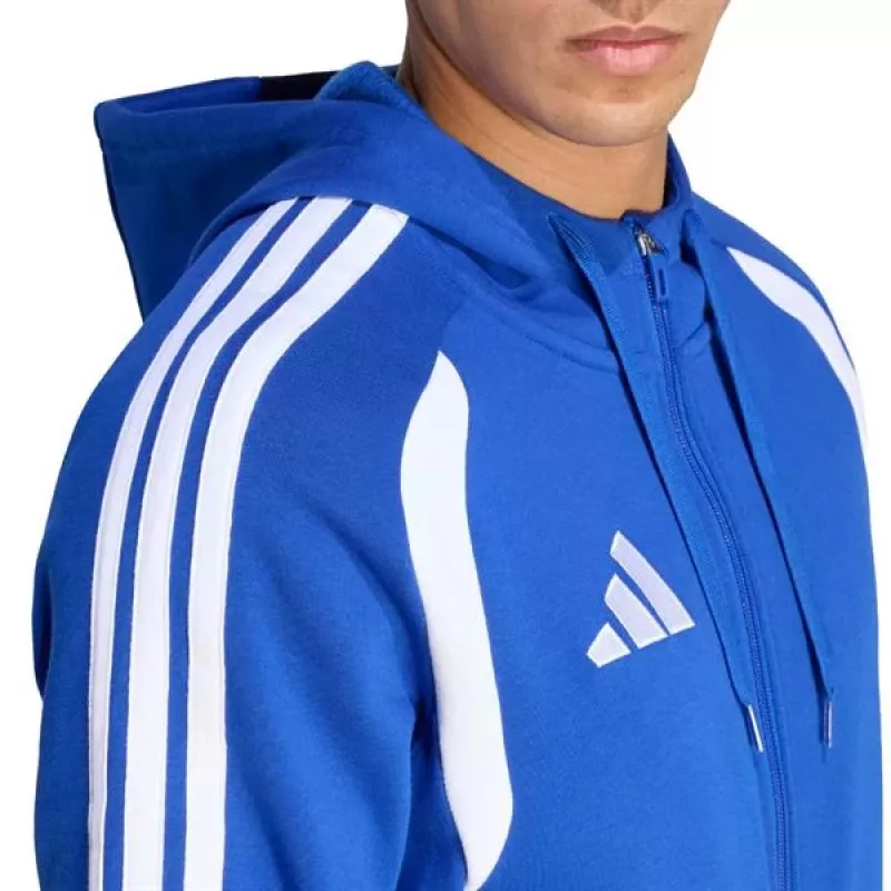 adidas Tiro 26 League pilno užtrauktuko gobtuvas vyrams Mėlynas KF9105 S dydis