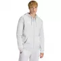 adidas Entrada 26 pilno užtrauktuko gobtuvas vyrams - pilka L