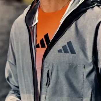 adidas TERREX Xperior CLIMA365 Light Windweave moteriška striukė - juoda/balta, M dydis