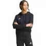 adidas Entrada 26 Full Zip moteriškas gobtuvas juodos spalvos M