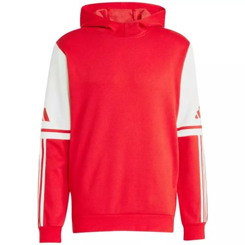 adidas Squadra 25 vyriškas sportinis gobtuvas su užtrauktuku, raudonas, XL