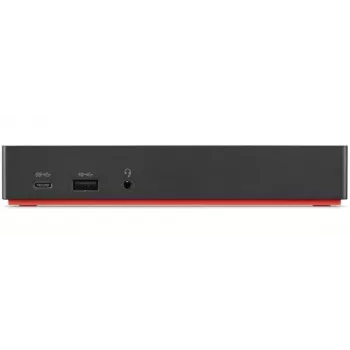 Lenovo ThinkPad USB-C Dock Gen 2 40AS dokavimo stotelė - 65W Power Delivery, dviejų 4K ekranų palaikymas, 10-in-1 prievadų išplėtimas