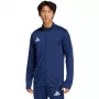 adidas Entrada 26 vyriška treniruočių striukė tamsiai mėlyna, perdirbtas poliesteris, pilnas užtrauktukas, L