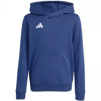 adidas Entrada 26 vaikiškas gobtuvas (hoody) tamsiai mėlynas 164 cm