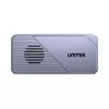 UNITEK USB4 M.2 NVMe SSD korpusas su aktyviu aušinimu, 80Gbps, be įrankių, aliumininis, USB-C
