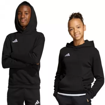 adidas Entrada 26 vaikiškas gobtuvas juodos spalvos 152 cm