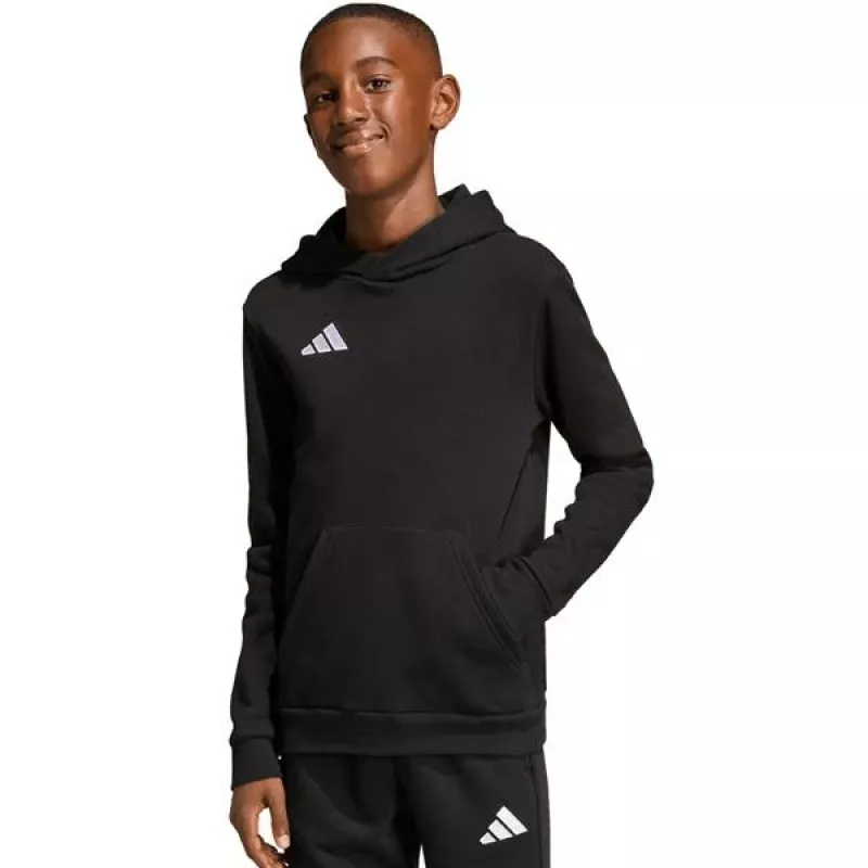adidas Entrada 26 vaikiškas gobtuvas juodos spalvos 152 cm
