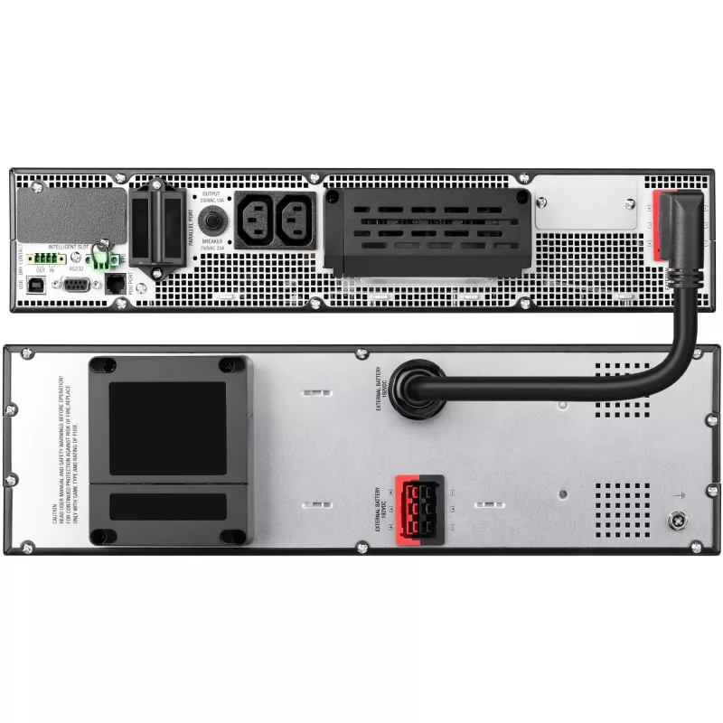 PowerWalker VFI 6000 RTG PF1 6000 VA Online dvigubos konversijos UPS - stelažinis/ant grindų, 2x IEC C19 lizdai, gryno sinuso banga