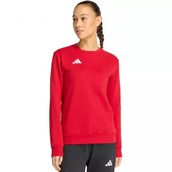 adidas Entrada 26 moteriškas sportinis megztinis raudonas KB3950 S dydis