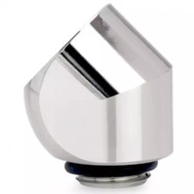Thermal Grizzly DeltaMate Rotary 45° G1/4 adapteris – blizgus nikelis