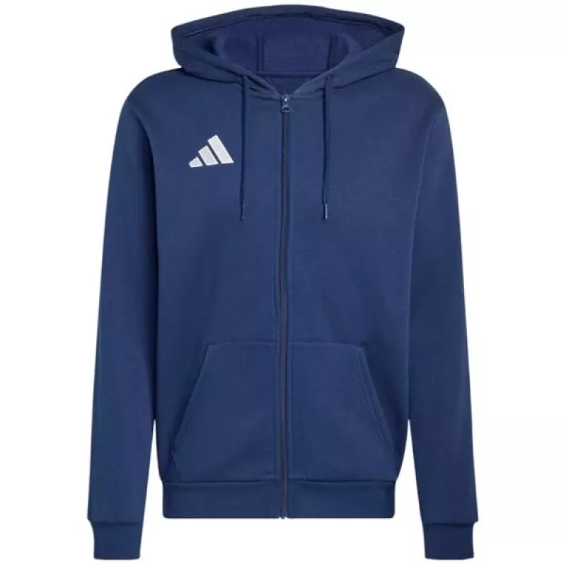 adidas vyriškas Entrada 26 pilno užtrauktuko gobtuvas komandos tamsiai mėlynas L dydis