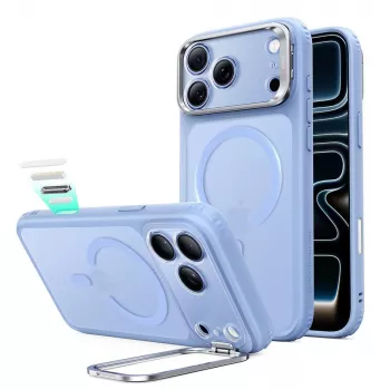 ESR Classic Hybrid Kickstand MagSafe dėklas, skirtas iPhone 17 Pro Max / 18 Pro Max - Mėlynas matinis