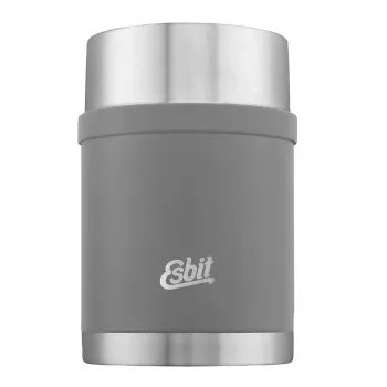 Esbit Sculptor Food Jug 0,75 l – pilkšvai pilkas termosas maistui su vakuumine izoliacija