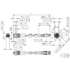 METZ CONNECT 142M2X25100 pramoninis Ethernet kabelis - 10 m Cat 6a S/FTP, M12 X-kodavimo kištukas į RJ45 kištuką, halogenų neturinti žalia