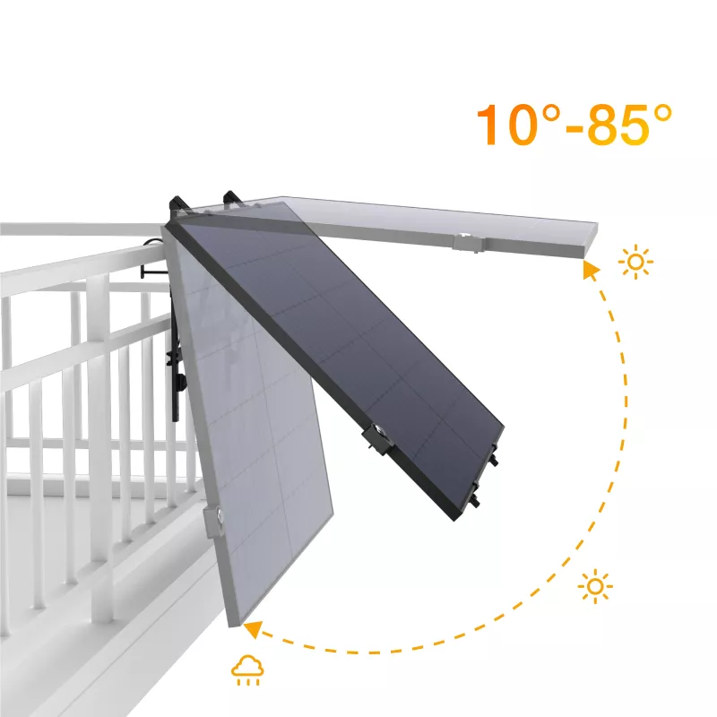 EcoFlow Single Axis Solar Tracker – vienos ašies sekimo įrenginys saulės moduliams