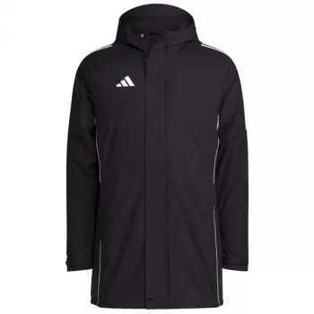 adidas Tiro 24 Stadium Parka vyriška juoda/balta, M dydis