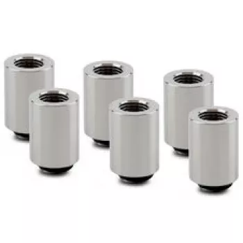 Thermal Grizzly DeltaMate Extender Fitting MF28 - blizgus nikelis, 6 vnt.