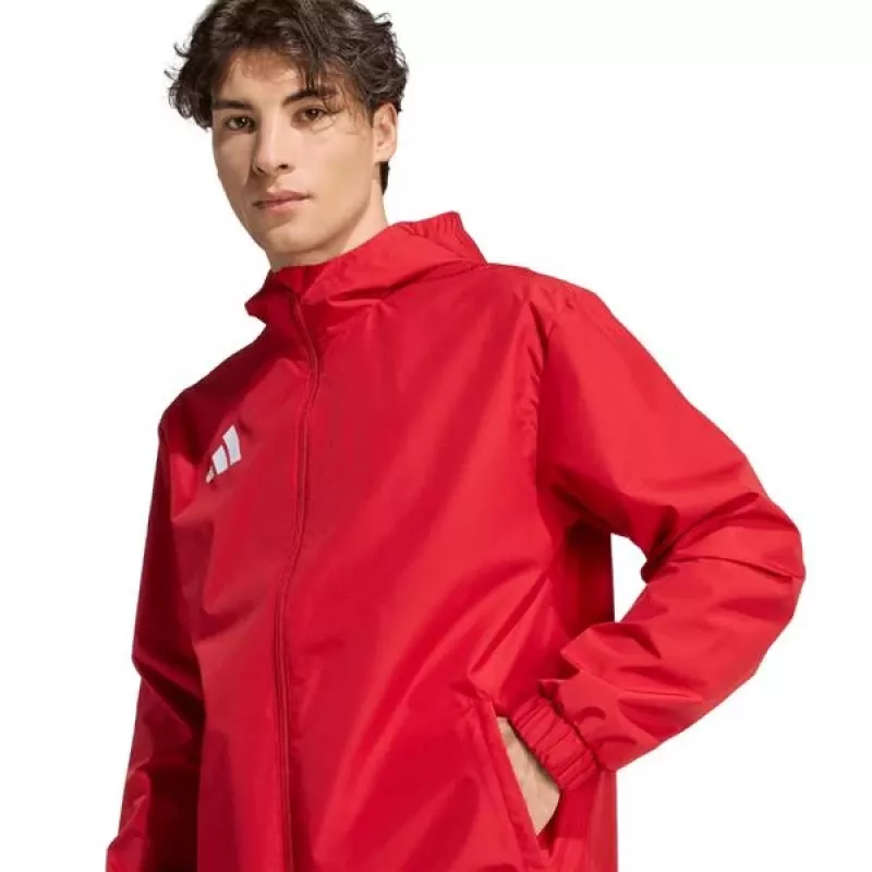 adidas Entrada 26 All Weather vyriška striukė raudona XL