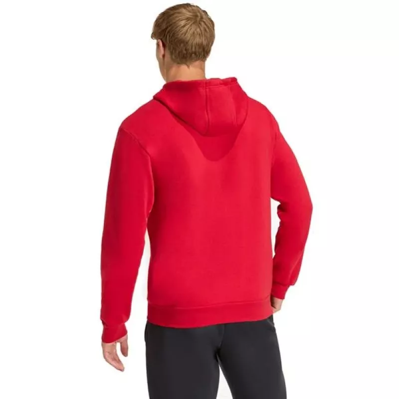 adidas Entrada 26 pilnai užtraukiamas gobtuvas vyrams, raudonas, 2XL