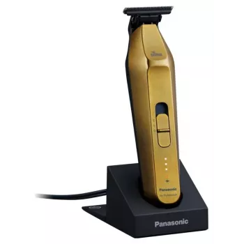Panasonic ER-XT70-N801 Gold profesionalios plaukų kirpimo mašinėlės su 19 ilgio nustatymų, IPX7 vandeniui atsparios, belaidės ir su laidu