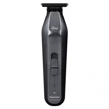 Panasonic Barikan ER-XT70-N801 sidabrinis profesionalus plaukų kirpimo aparatas su linijiniu varikliu, 39 kirpimo ilgiai, belaidis ir su laidu