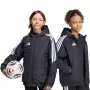 adidas Tiro 26 Winter vaikiška futbolo striukė juoda KA5319 164 cm