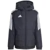 adidas Tiro 26 Winter vaikiška futbolo striukė juoda KA5319 164 cm