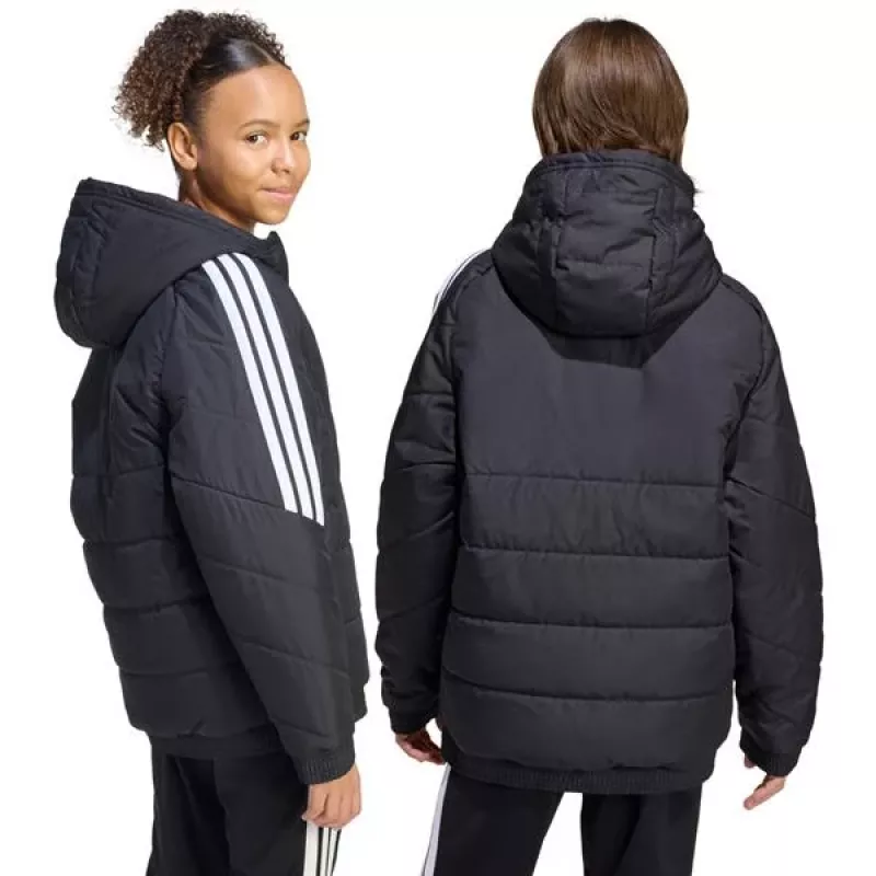 adidas Tiro 26 Winter vaikiška futbolo striukė juoda KA5319 164 cm