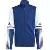 adidas Squadra 25 treniruočių megztinis vaikams tamsiai mėlynas JD3029 164cm