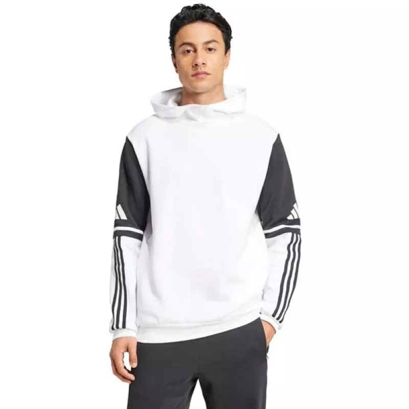 adidas Squadra 25 Sweat Hoody vyriškas gobtuvas baltas/juodas, M dydis