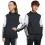 adidas Squadra 25 vaikiškas gobtuvas su užtrauktuku juodas 128 cm
