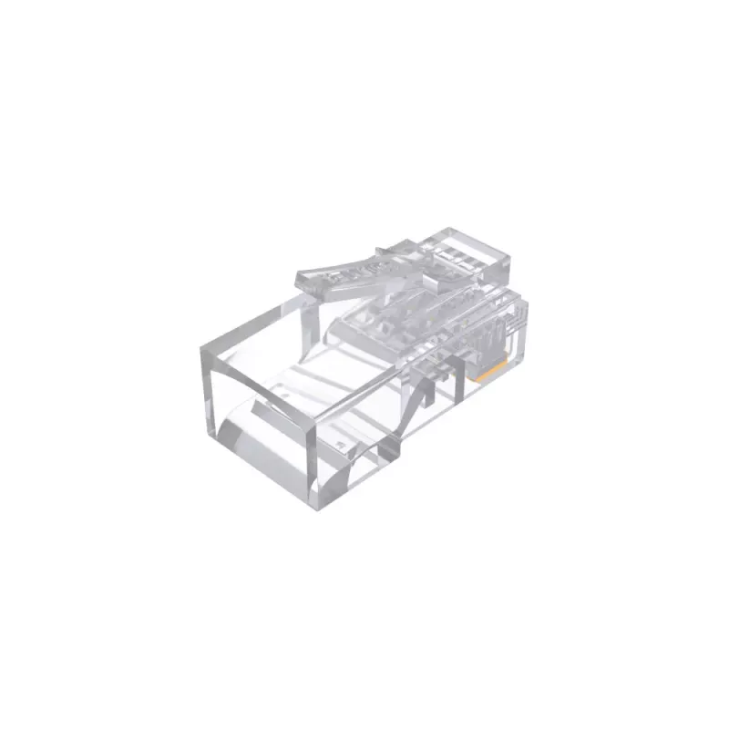 UNITEK RJ45 modulinis kištukas (8P8C) Cat. 5e, 100 vnt. pakuotė