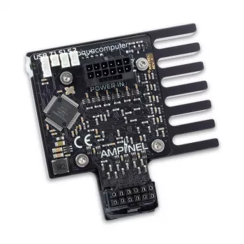 Aqua Computer AMPINEL 12V-2x6 vaizdo plokštės maitinimo valdymo modulis, 650 W, OLED, RGBpx - Type B