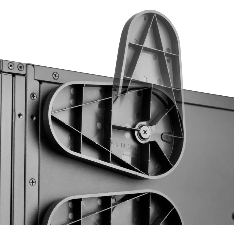 SilverStone RAC-CF4-440 4 kanalų ventiliatorių valdiklis, 5,25 colio lizdas, 30W kanalui, juodas