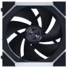 Lian Li UNI FAN SL FLEX Wireless ARGB 120 mm PWM korpuso ventiliatorius - 3 vnt., juodos spalvos, atvirkštinė mentė