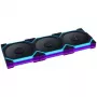 Lian Li UNI FAN SL FLEX Wireless ARGB 120 mm PWM korpuso ventiliatorius - 3 vnt., juodos spalvos, atvirkštinė mentė