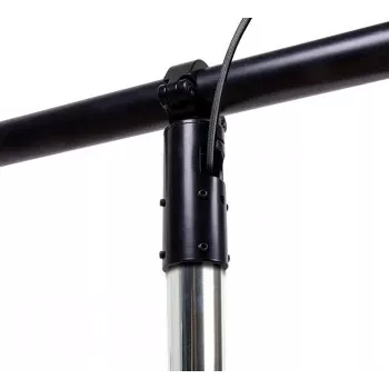B-TECH AV SYSTEM 2 – tvirtinimo spaustukas Ø50 mm strypams (juodas)