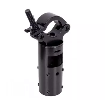 B-TECH AV SYSTEM 2 – tvirtinimo spaustukas Ø50 mm strypams (juodas)