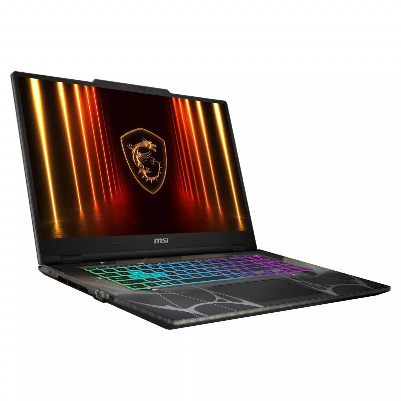 MSI Cyborg 17 B2RWFKG-001FR žaidimų nešiojamas kompiuteris, 17,3 colio FHD 144Hz, Intel Core 7 240H, 16GB DDR5, 512GB SSD, GeForce RTX 5060, Windows 11 Home, AZERTY prancūziška klaviatūra